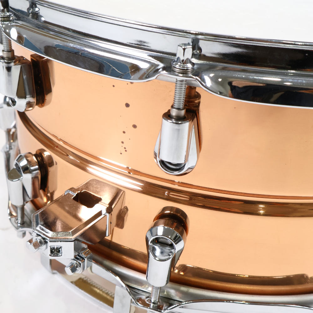 【中古】 スネアドラム ヤマハ YAMAHA SD6465 COPPER 14x6.5 日本製 Made in Japan 詳細画像