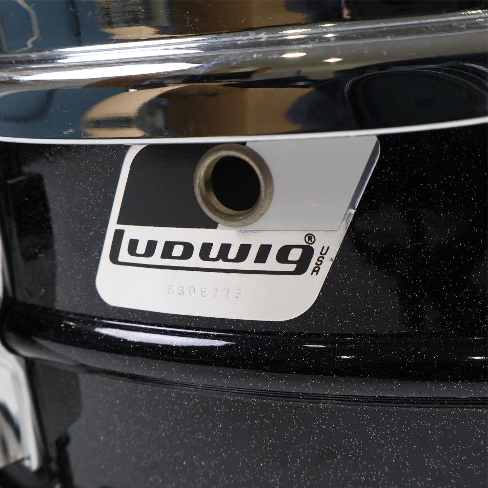 【中古】 スネアドラム ラディック Ludwig LM404 Acrolite BLACK 14×5 詳細画像