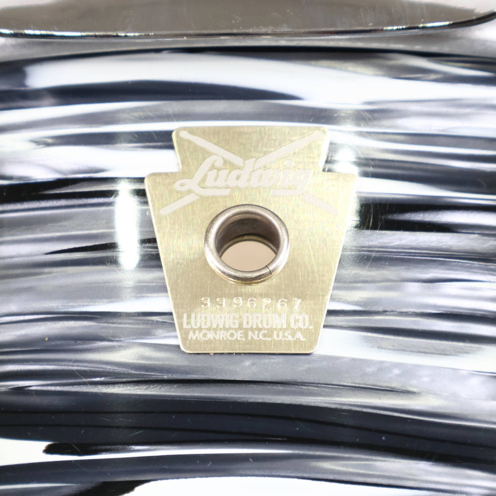 【中古】 スネアドラム ラディック Ludwig LS401 Classic Maple Vintage Blue Oyster 14x5 シリアル