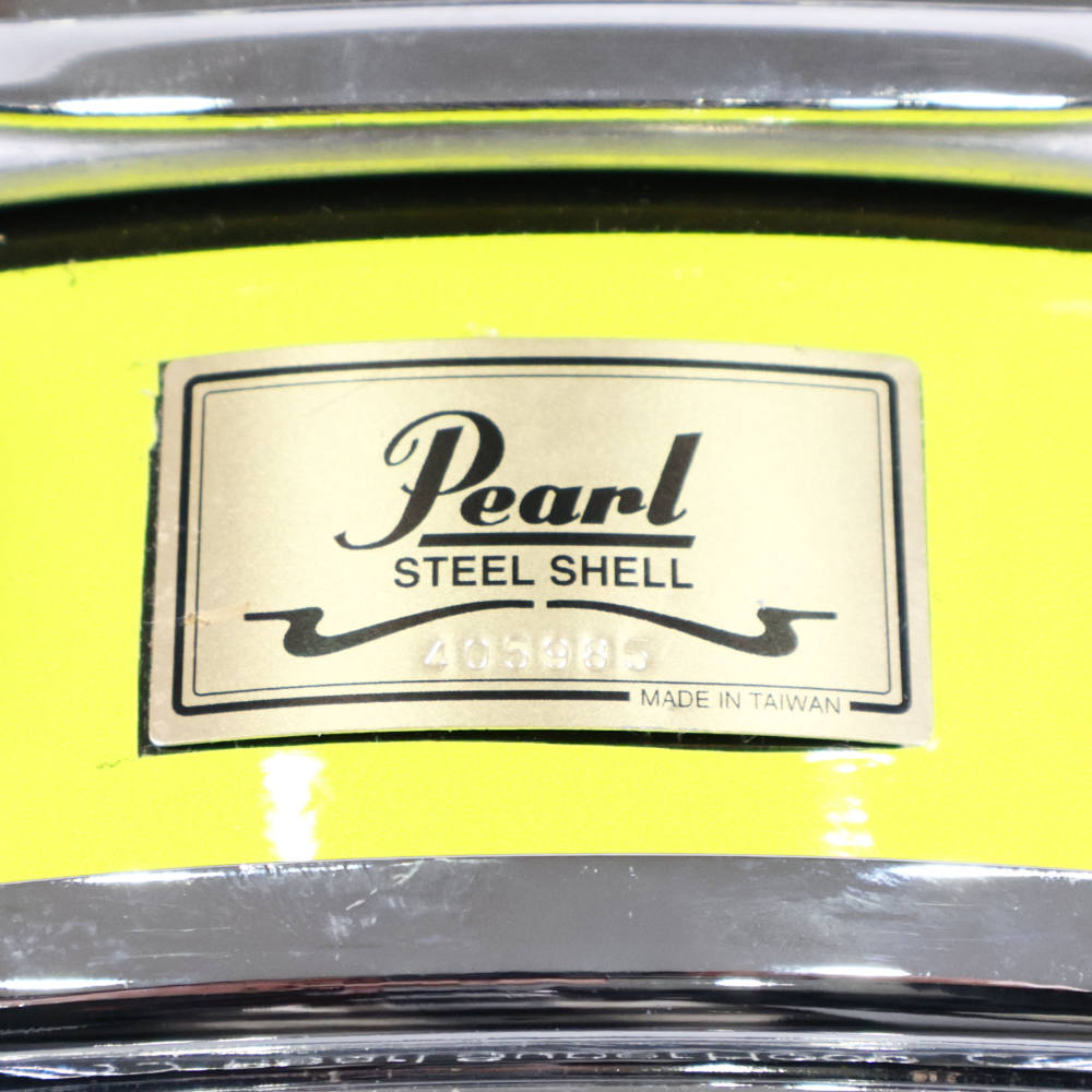 【中古】 ピッコロスネア パール Pearl Steel Shell piccolo 14×3.5 ピッコロ スネアドラム シリアル
