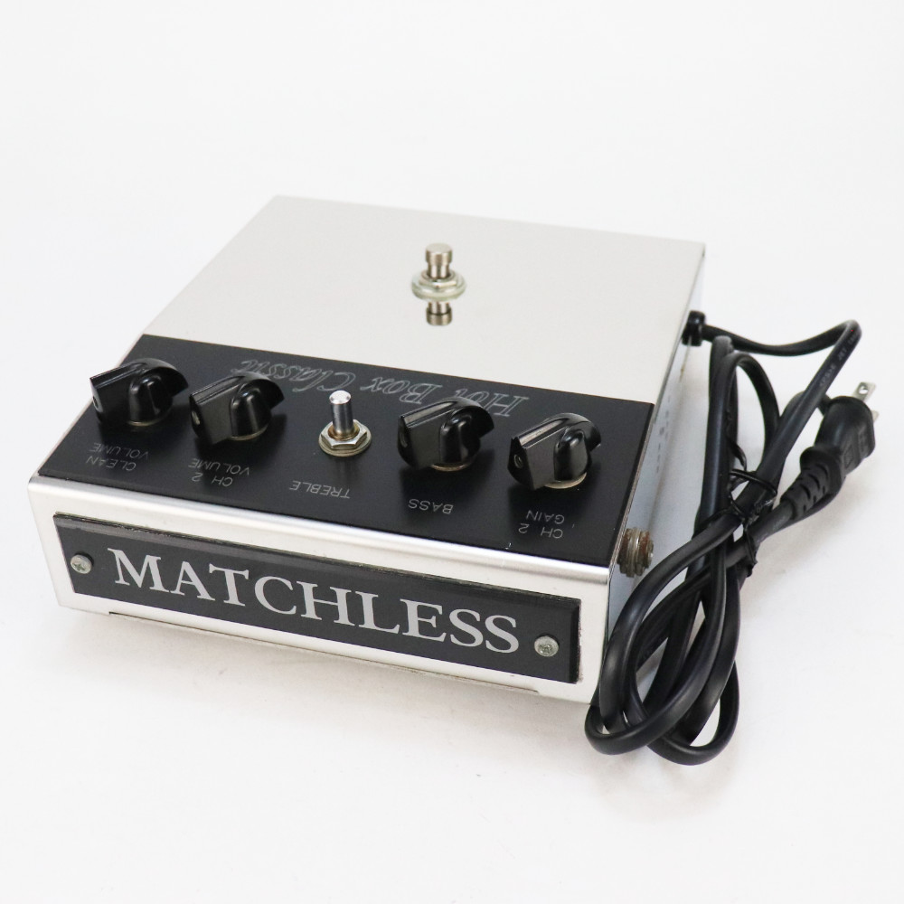 【中古】 ギタープリアンプ MATCHLESS Hot Box Classic マッチレス ギターエフェクター 本体画像 斜め