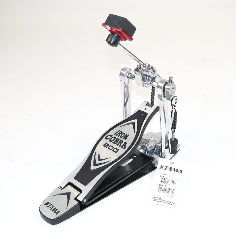 【中古】 ドラムペダル タマ TAMA HP200P Iron Cobra 200 Single Pedal Power Glide アイアンコブラ