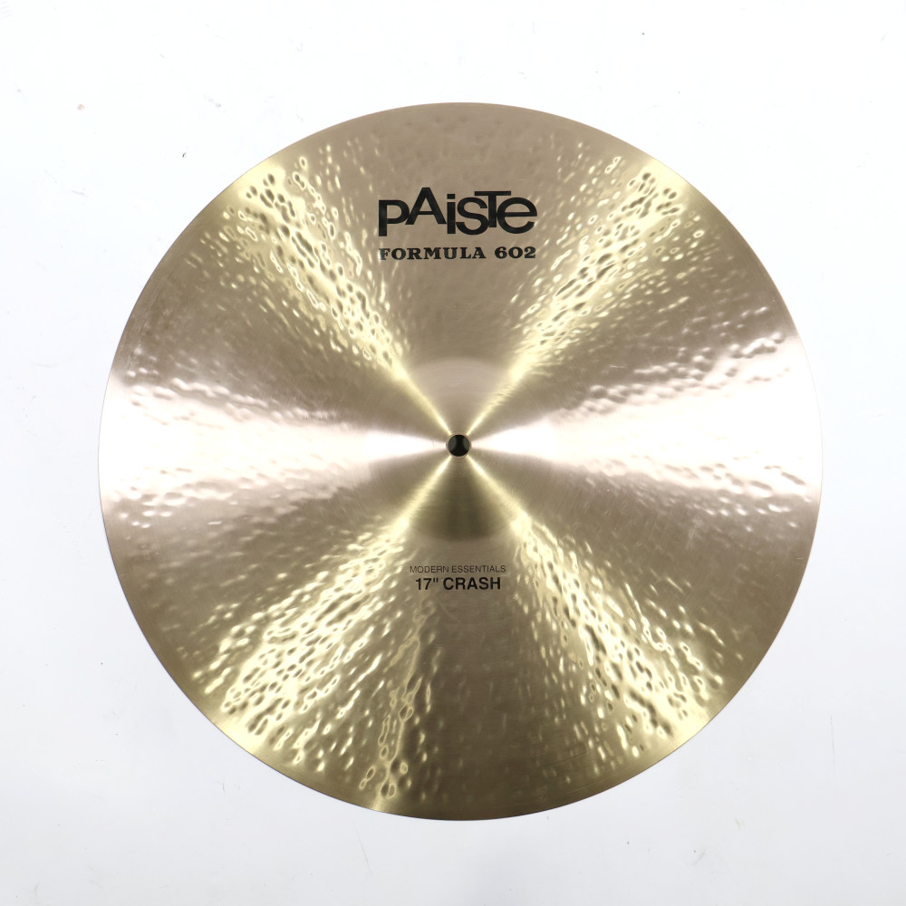 【中古】 クラッシュシンバル パイステ PAISTE Formula 602 Modern Essentials Crash 17インチ