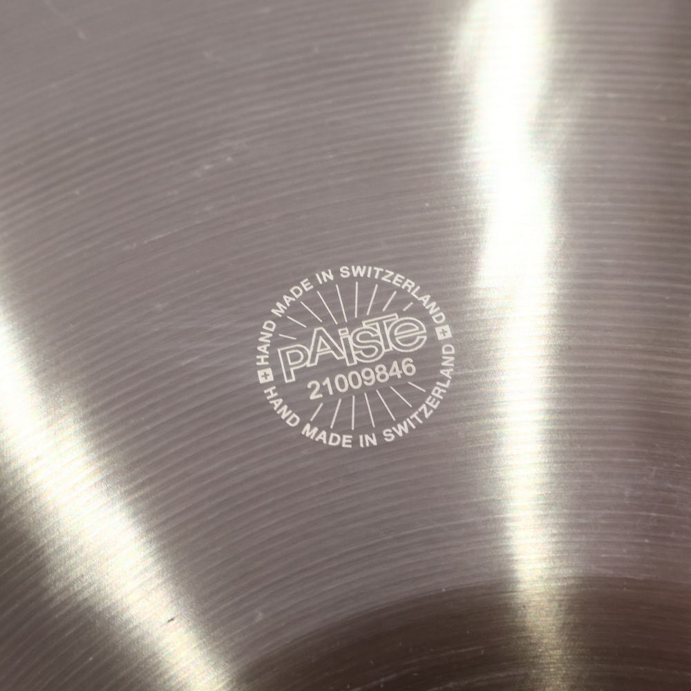 【中古】 ライドシンバル パイステ PAISTE Formula 602 Modern Essentials Ride 22インチ 詳細画像