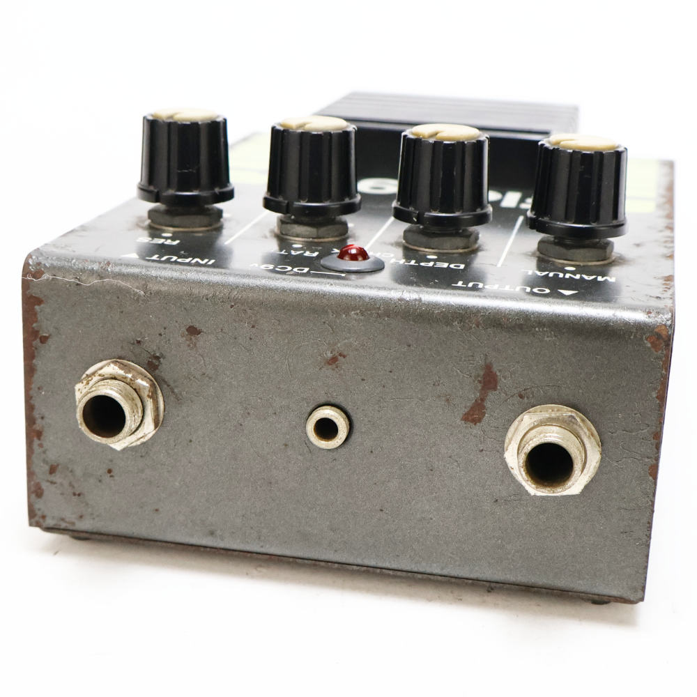 【中古】 AMDEK FLK-100 Flanger フランジャー エフェクター ギターエフェクター 本体画像 斜め