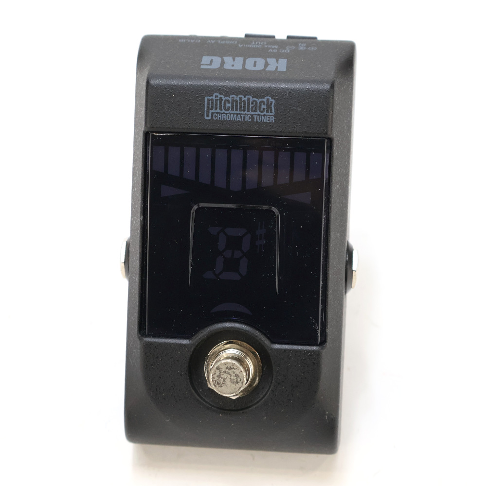 【中古】 チューナー コルグ ピッチブラック KORG PB-01 PITCHBLACK ペダルチューナー