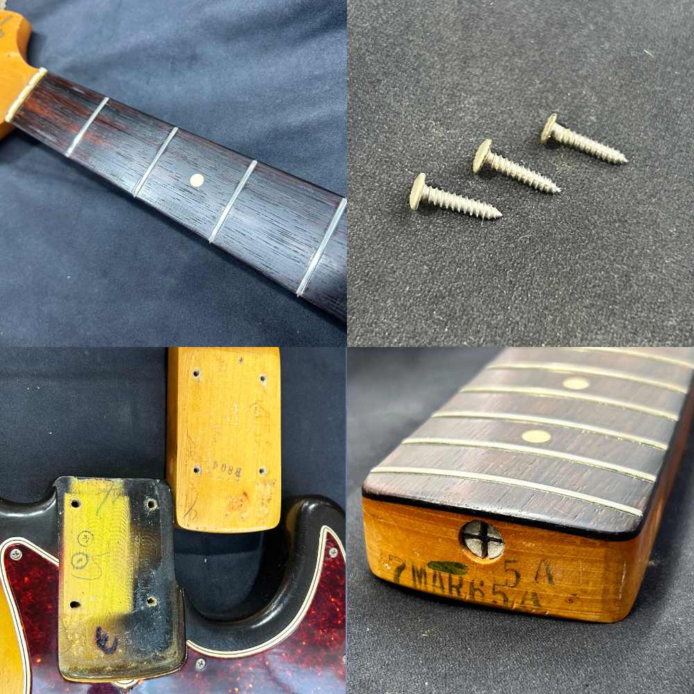 【中古】 Fender USA フェンダー JAZZ BASS 1965年製 ジャズベース ヴィンテージ エレキベース 内部 2