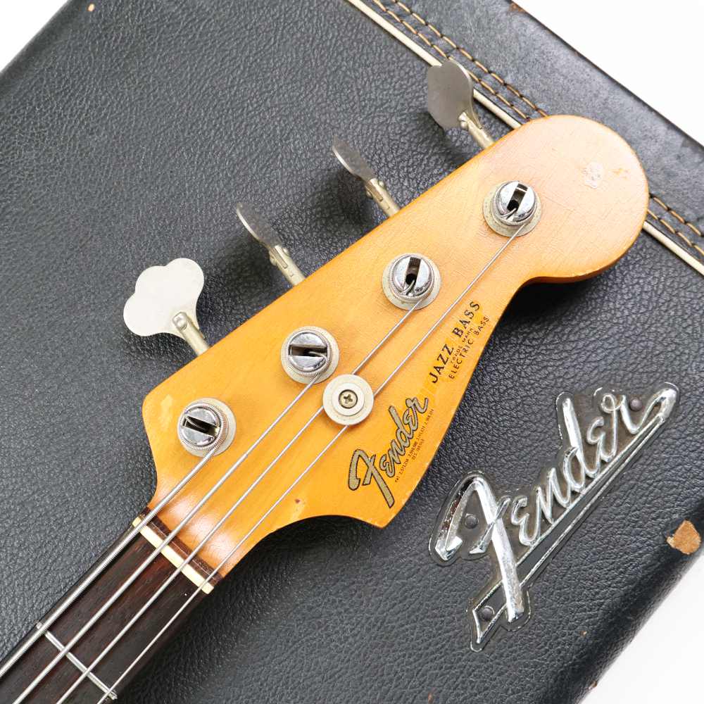 【中古】 Fender USA フェンダー JAZZ BASS 1965年製 ジャズベース ヴィンテージ エレキベース ヘッド画像