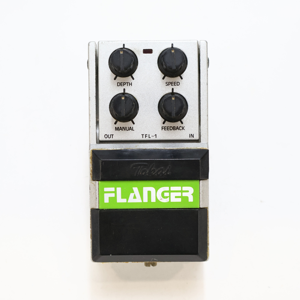 【中古】 フランジャー エフェクター TOKAI TFL-1 FLANGER シルバー ギターエフェクター
