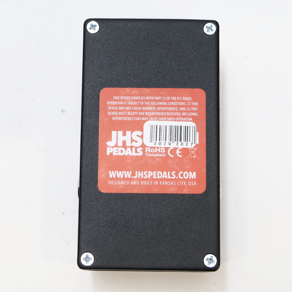 【中古】 JHS Pedals Muffuletta ディストーション ファズ ギターエフェクター 裏面