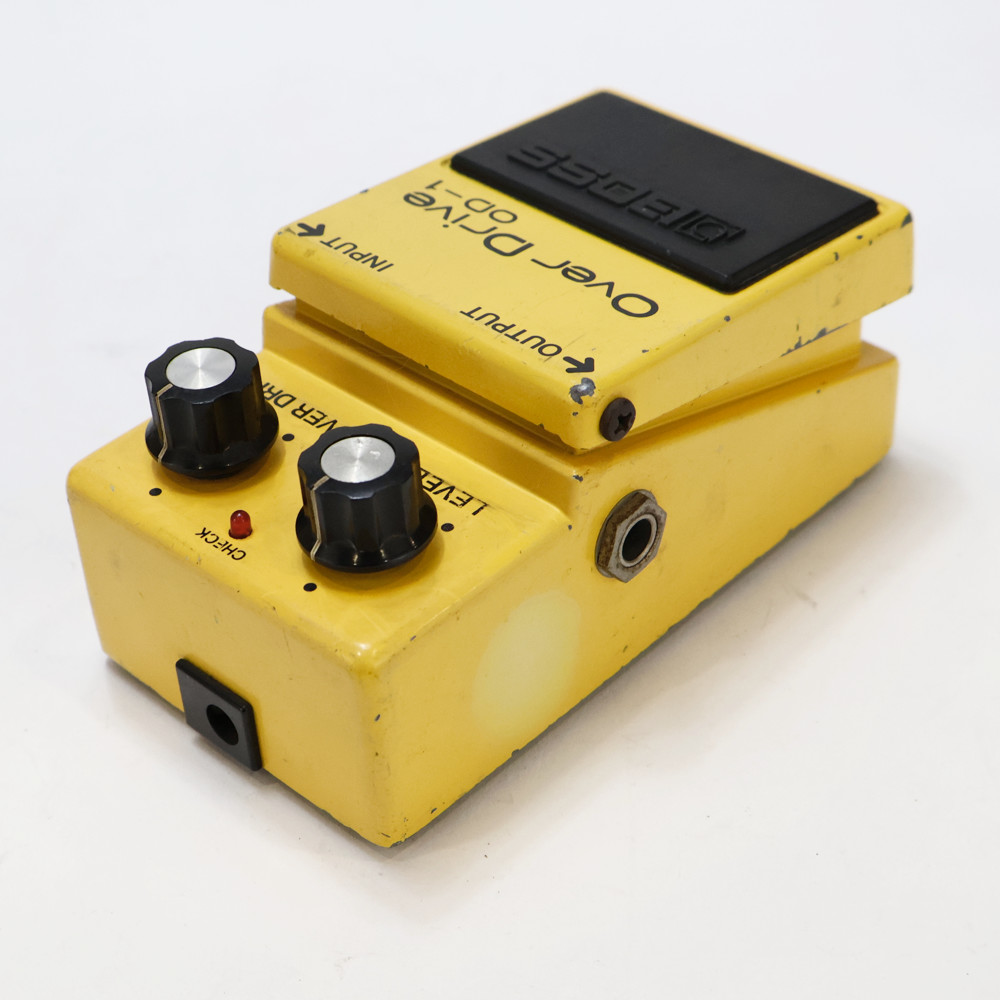 【中古】 オーバードライブ エフェクター BOSS OD-1 Over Drive Silver Screw 銀ネジ RC3403ADB 1979年製 ギターエフェクター 側面