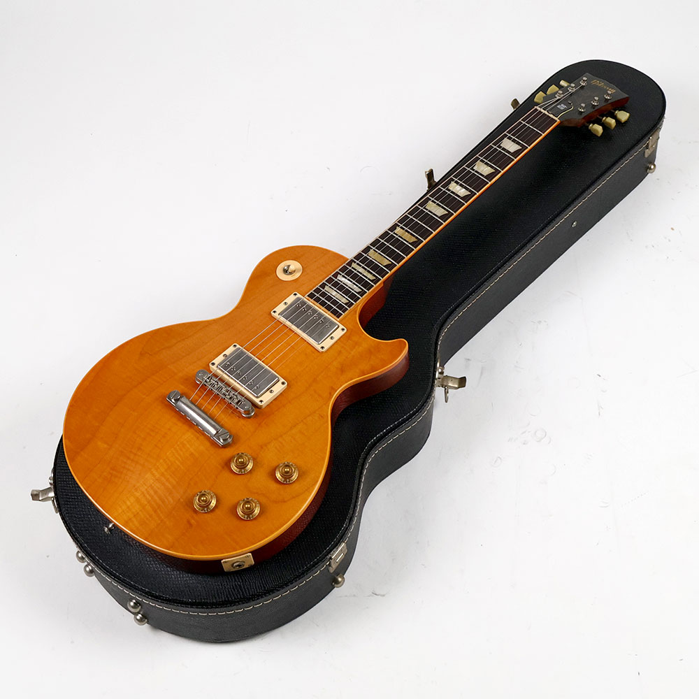 【中古】 エレキギター Gibson 50’s Les Paul Standard Plus Trans Amber 2005年製 3.92kg ギブソン レスポールスタンダードプラス トランスアンバー