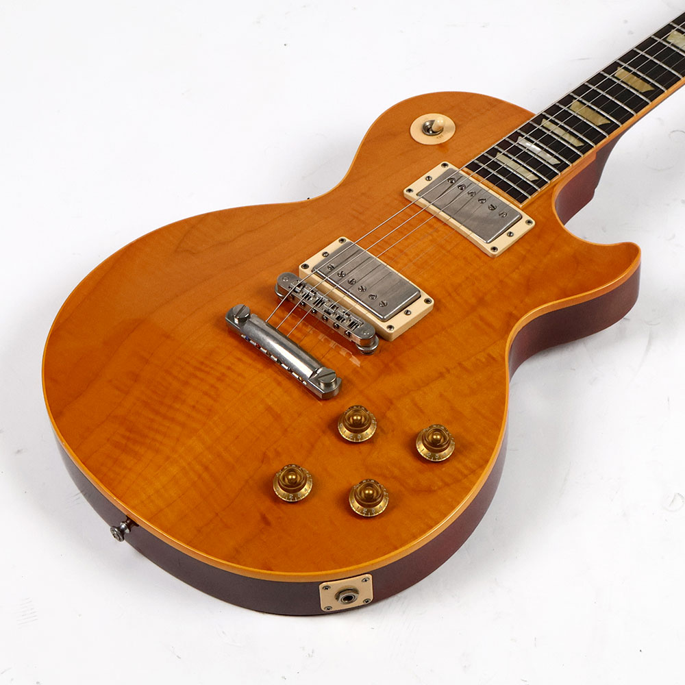 【中古】 エレキギター Gibson 50’s Les Paul Standard Plus Trans Amber 2005年製 3.92kg ギブソン レスポールスタンダードプラス トランスアンバー ボディ