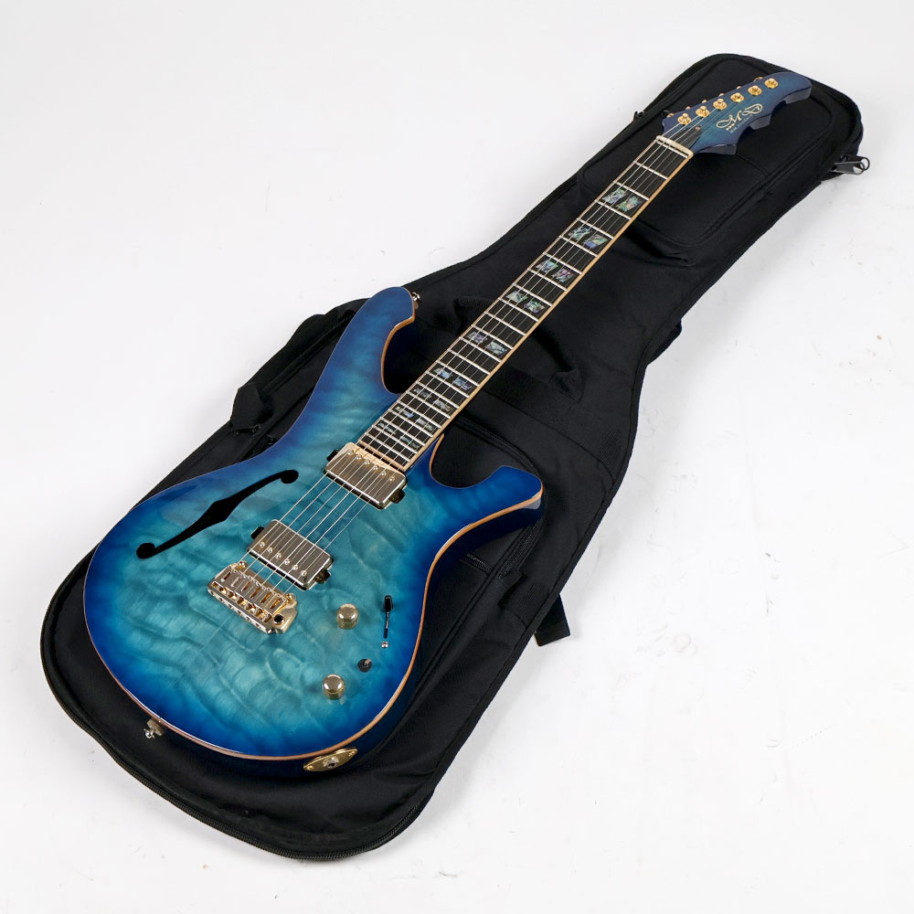 【中古】 エレキギター MM.Produce MD-Premier G1 Reborn See-through Blue MMプロデュース G1リボーン