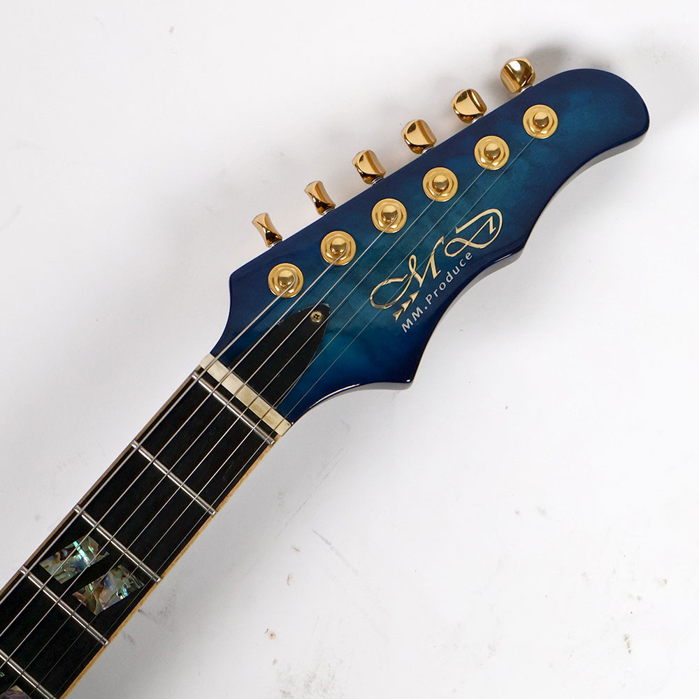 【中古】 エレキギター MM.Produce MD-Premier G1 Reborn See-through Blue MMプロデュース G1リボーン ヘッド