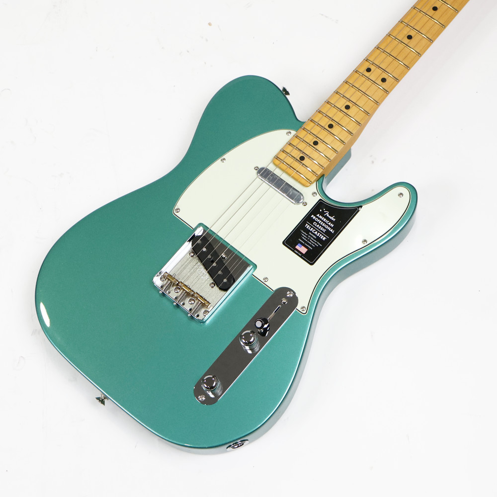 【中古】 エレキギター Fender American Professional Classic Telecaster Maple Fingerboard Faded Sherwood Green Metallic 2025年製 フェンダー アメリカンプロフェッショナルクラシック テレキャスター ボディトップ