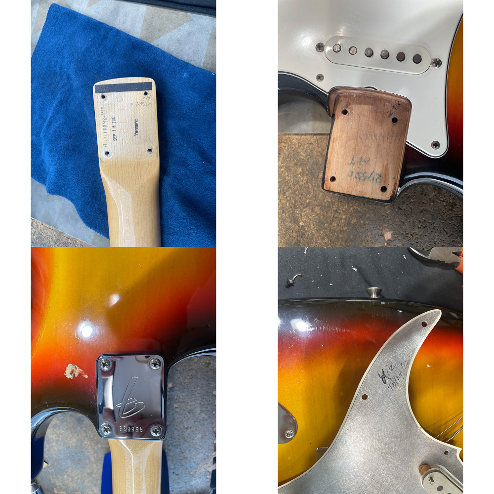 【中古】 エレキギター Fender Custom Shop 69 Stratocaster Maple FingerBoard 3color Sunburst NOS 2012年製 フェンダーカスタムショップ ストラトキャスター Relic レリック 1969 ネック