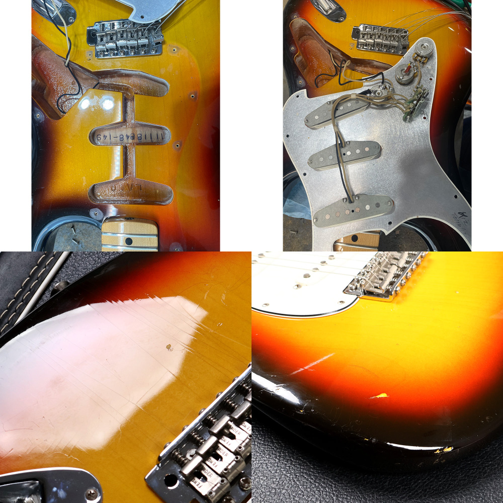 【中古】 エレキギター Fender Custom Shop 69 Stratocaster Maple FingerBoard 3color Sunburst NOS 2012年製 フェンダーカスタムショップ ストラトキャスター Relic レリック 1969 ピックアップ