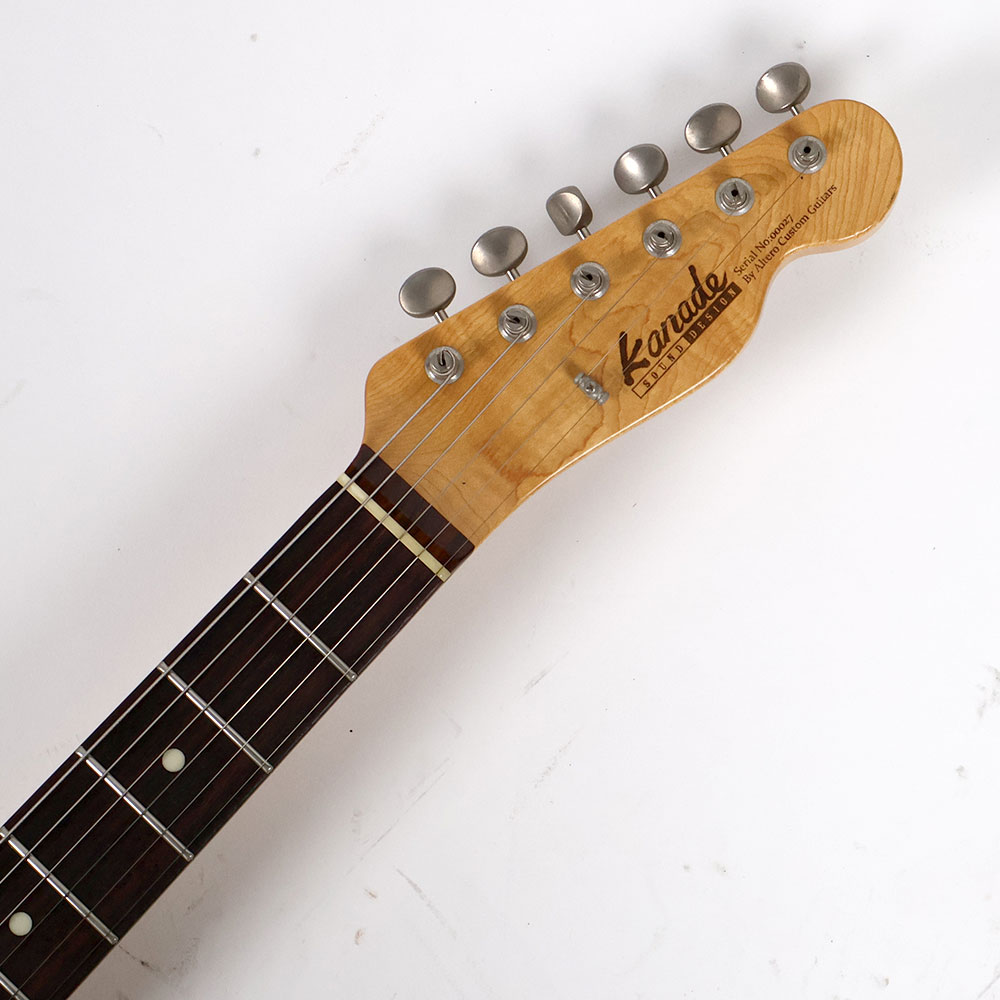 【中古】Kanade SOUND DESIGN カナデ サウンドデザイン KTL-AS Rosewood 3-Tone Sunburst エレキギター テレキャスタータイプ ヘッド