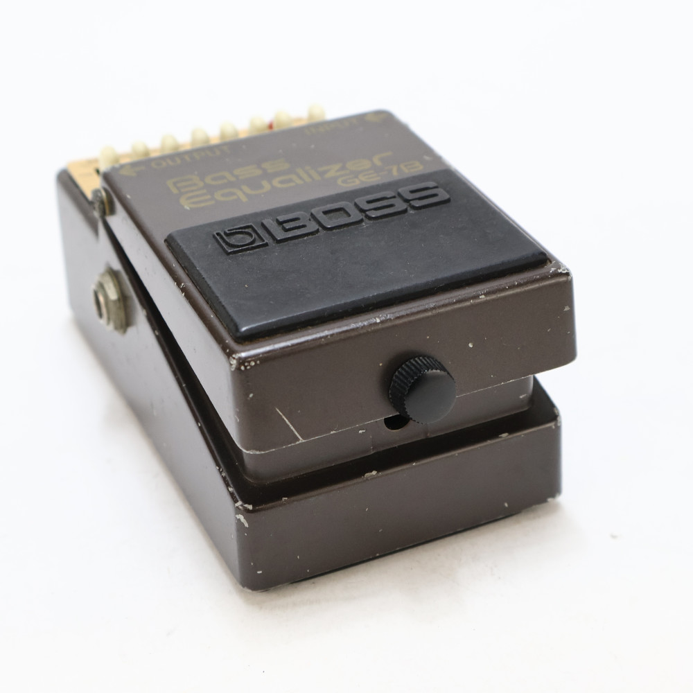 【中古】ベースイコライザー エフェクター BOSS GE-7B Bass Equalizer MADE IN JAPAN ベースエフェクター 側面