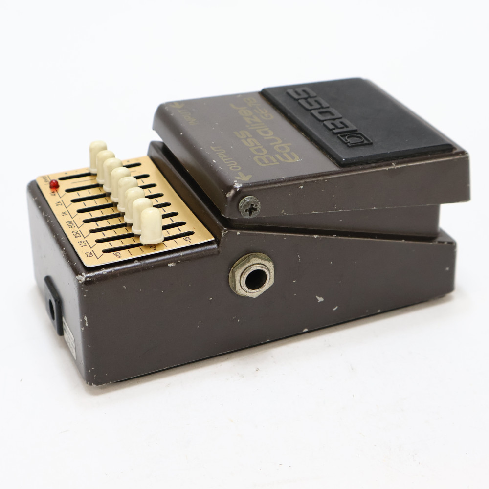 【中古】ベースイコライザー エフェクター BOSS GE-7B Bass Equalizer MADE IN JAPAN ベースエフェクター 側面