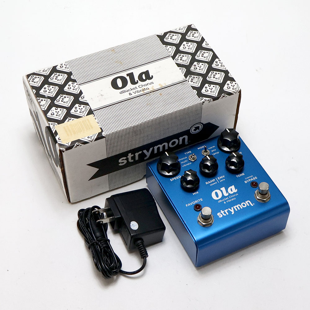 【中古】 strymon Ola Chorus dBucket Chorus & Vibrato unit ギターエフェクター