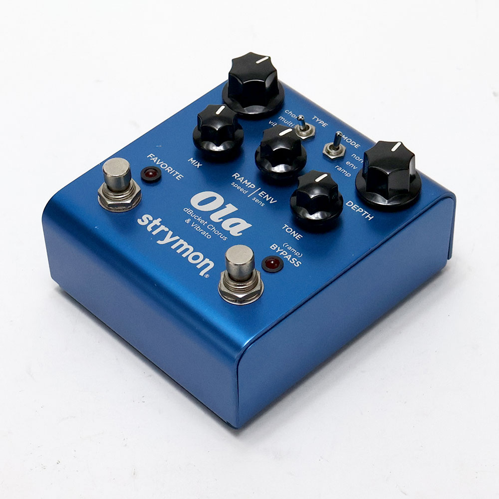 【中古】 strymon Ola Chorus dBucket Chorus & Vibrato unit ギターエフェクター 全体