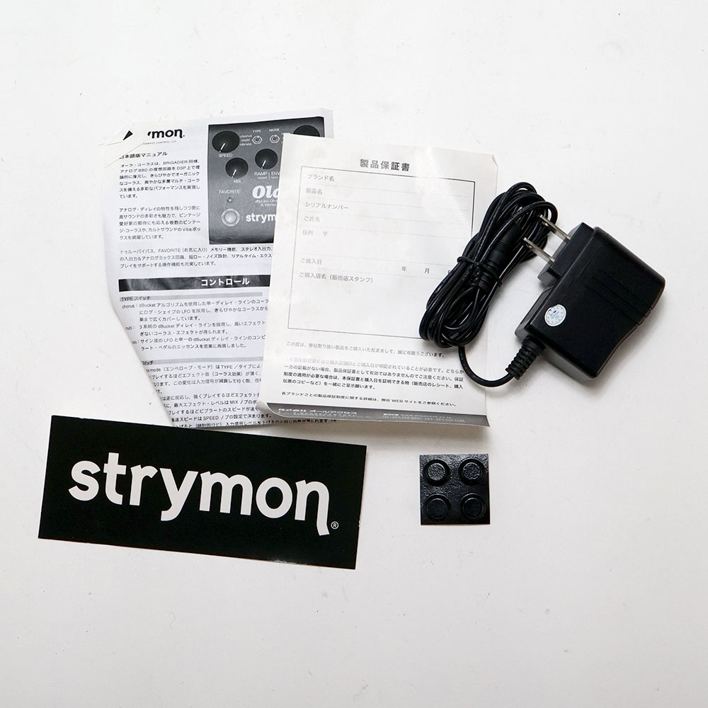 【中古】 strymon Ola Chorus dBucket Chorus & Vibrato unit ギターエフェクター 付属品
