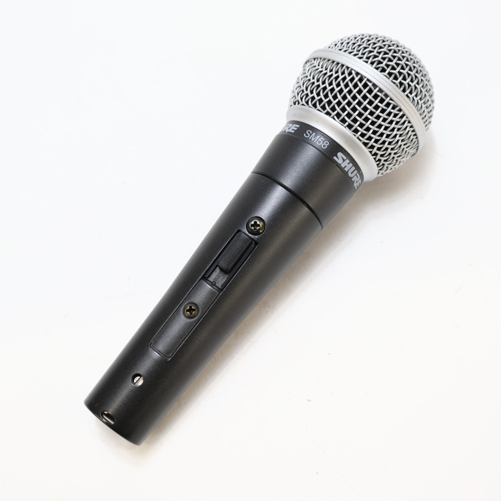 【中古】 マイク シュアー SHURE SM58SE スイッチ付き ダイナミックマイク シュア ゴッパ 表面