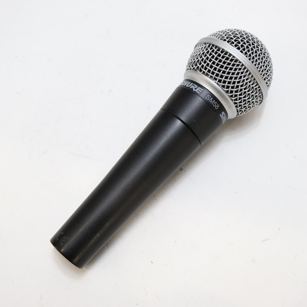 【中古】 マイク シュアー SHURE SM58SE スイッチ付き ダイナミックマイク シュア ゴッパ 裏面