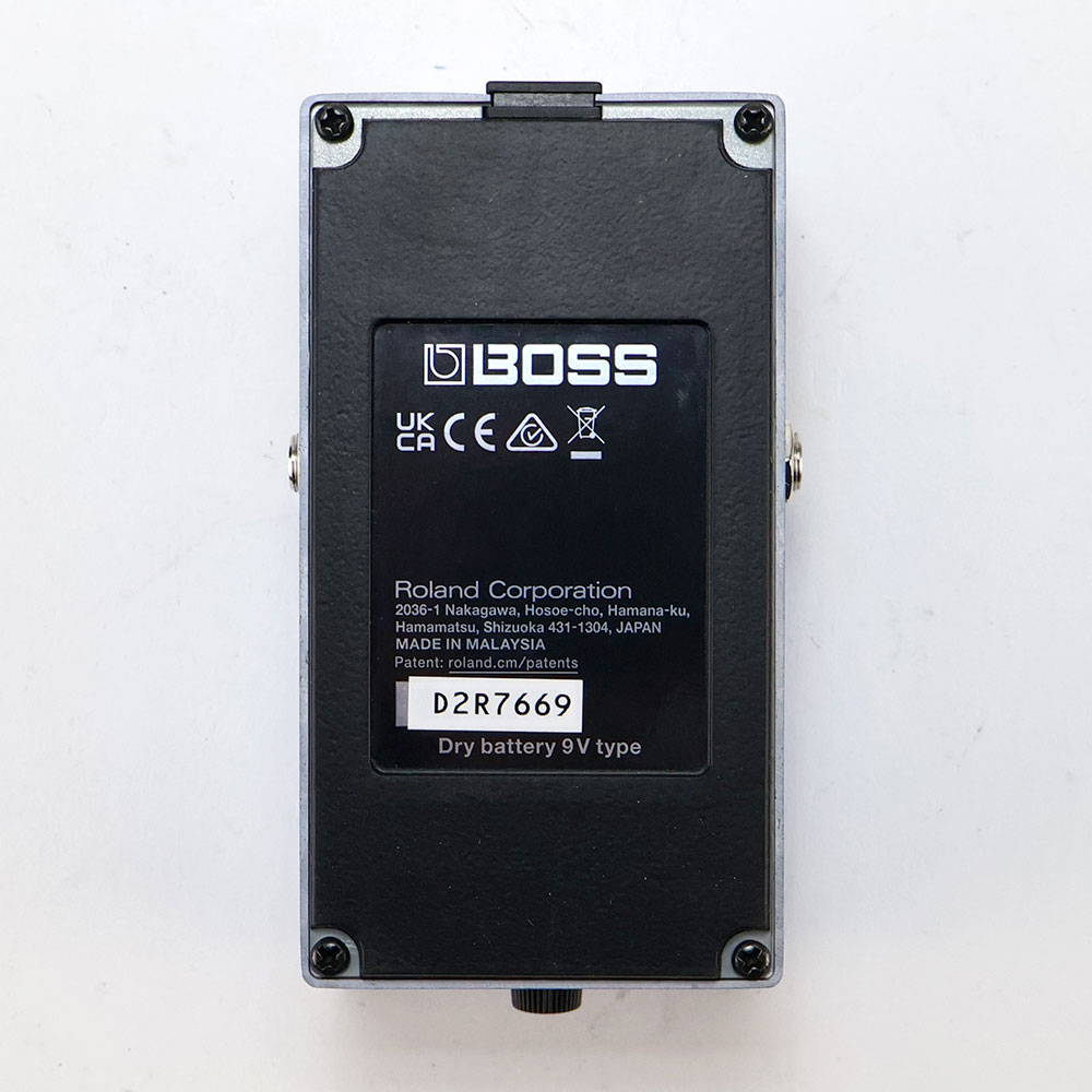 【中古】コンプレッサー エフェクター BOSS CS-3 Compression Sustainer ギターエフェクター 裏面