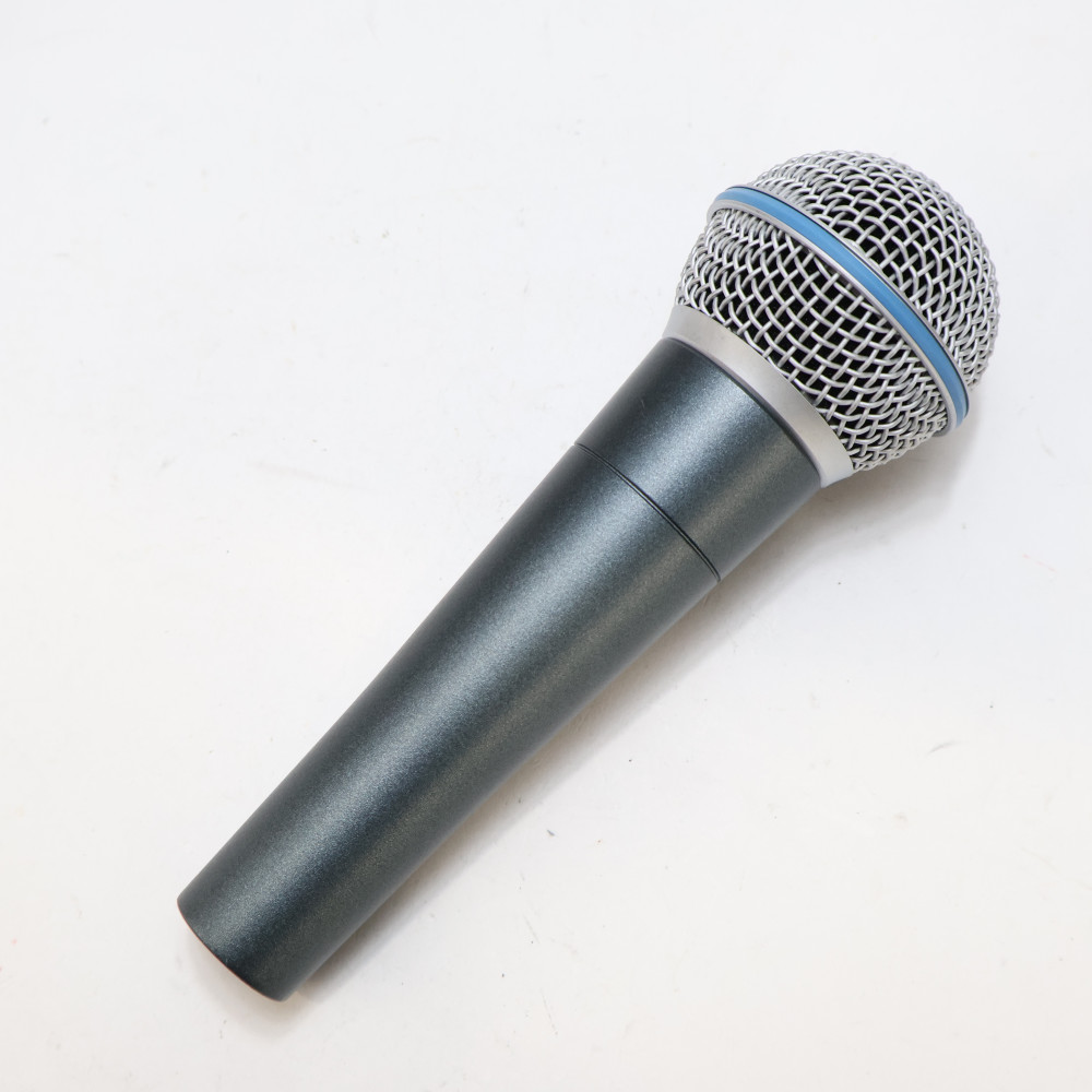 【中古】 マイク ダイナミックマイク シュアー SHURE BETA58A シュア マイクロフォン ベータゴッパ 裏面