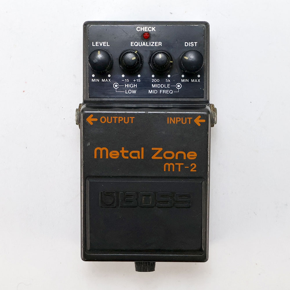 【中古】メタルゾーン エフェクター BOSS MT-2 Metal Zone ボス ギターエフェクター