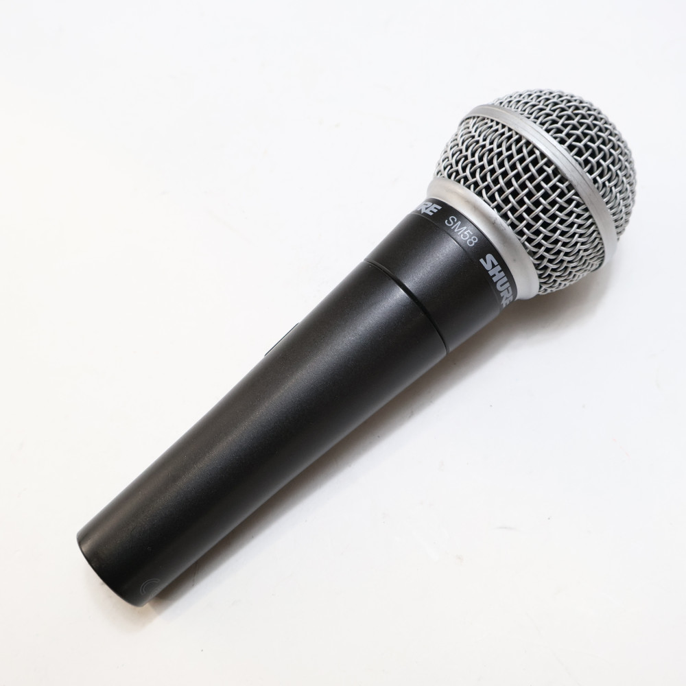【中古】 マイク シュアー SHURE SM58SE スイッチ付き ダイナミックマイク シュア ゴッパ 裏面