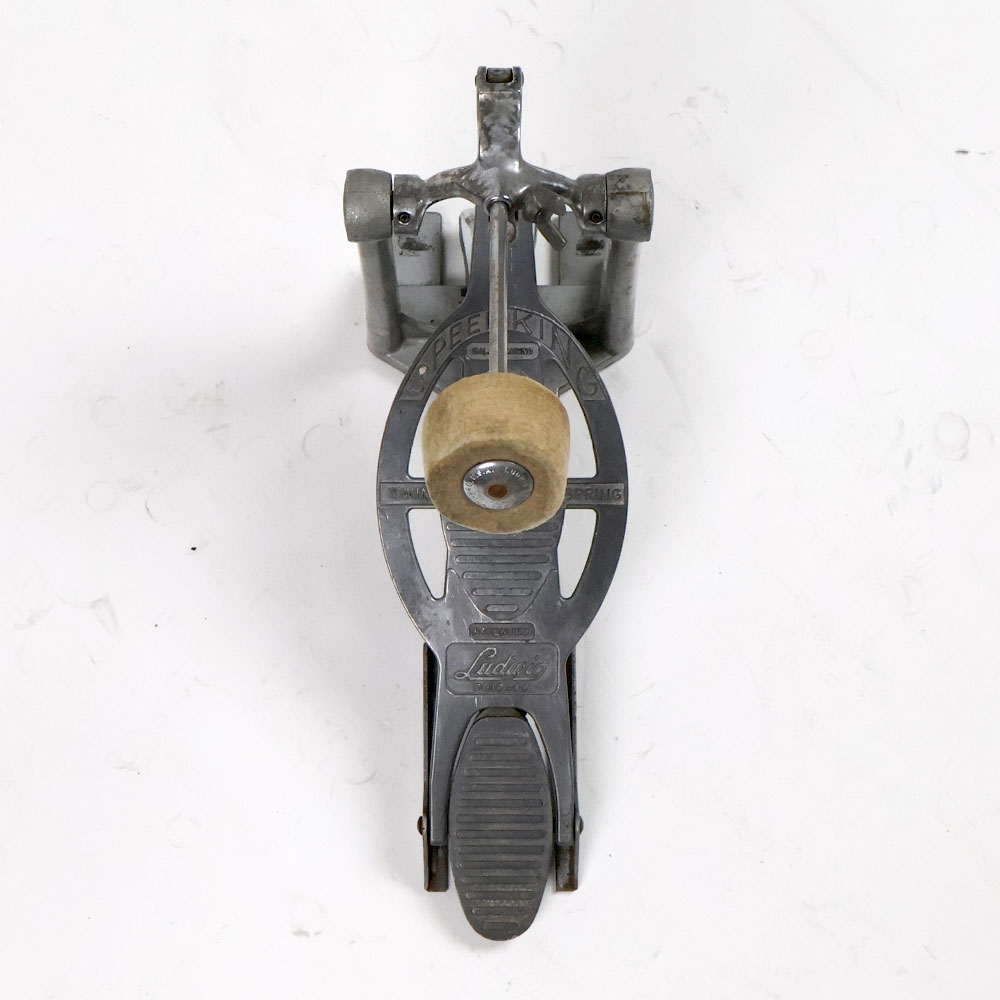 【中古】 ドラムペダル ラディック Ludwig L201 Speed King スピードキング 正面