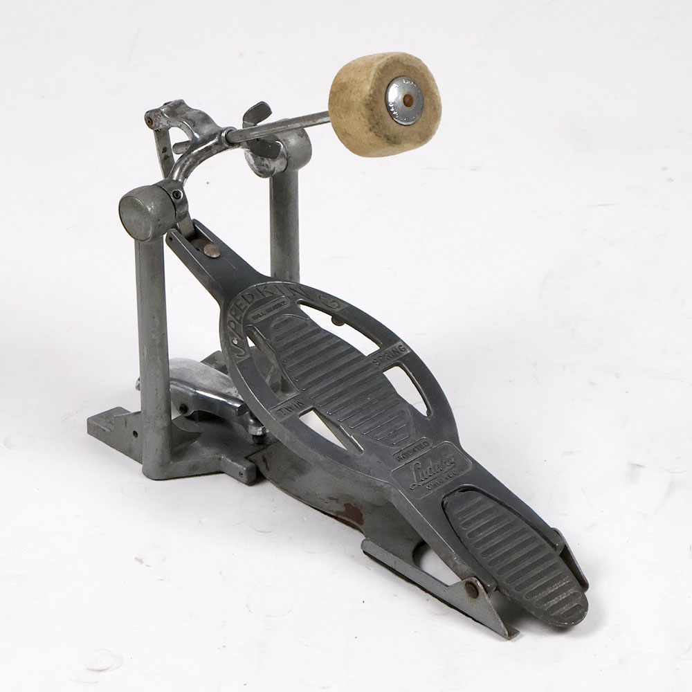 【中古】 ドラムペダル ラディック Ludwig L201 Speed King スピードキング 全体