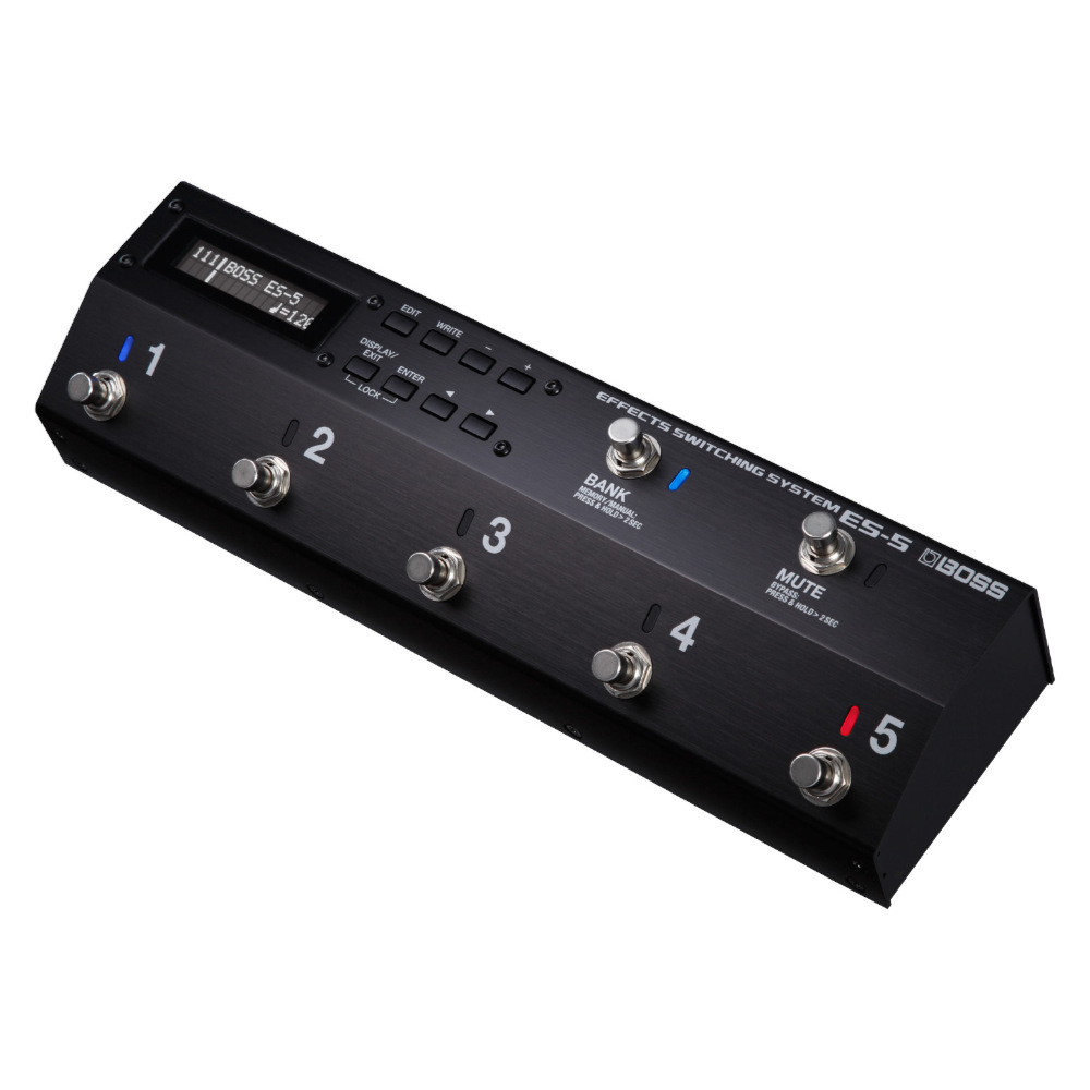 BOSS ボス ES-5 Effects Switching System エフェクタースイッチングシステム 右斜めアングル画像