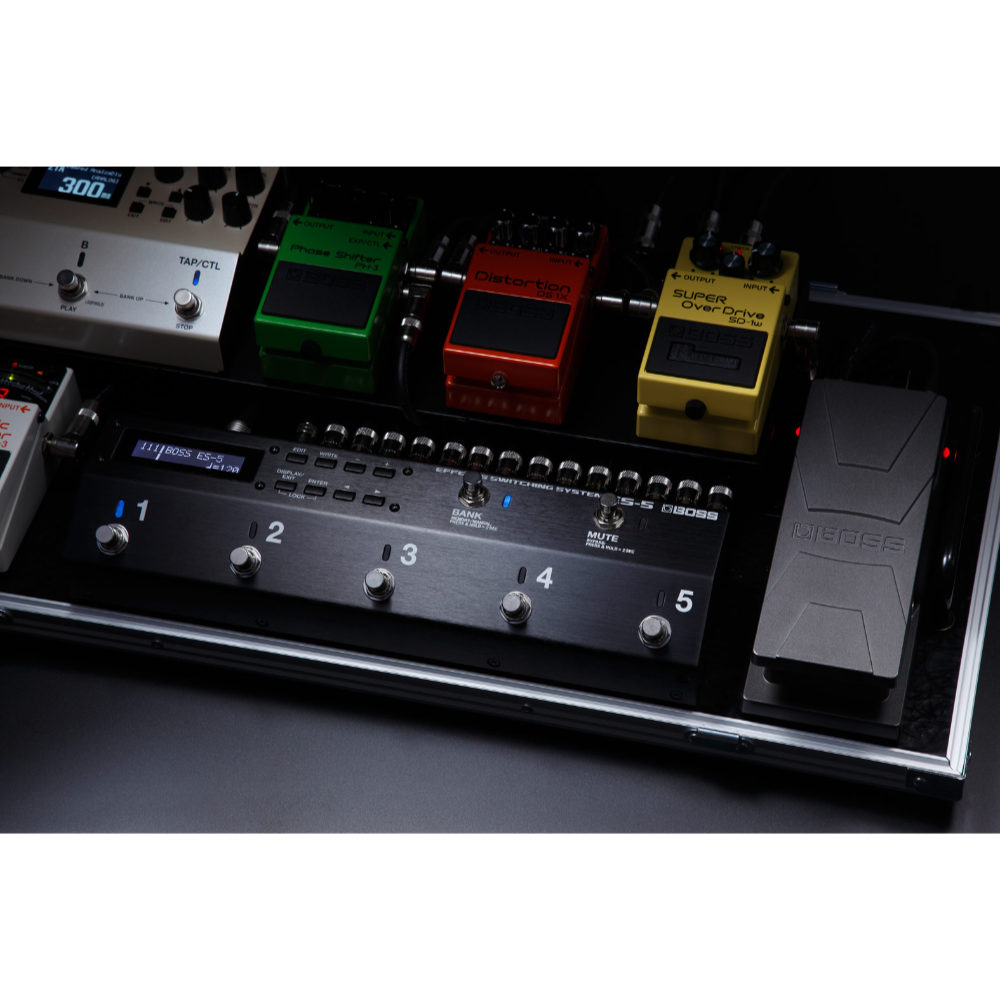 BOSS ボス ES-5 Effects Switching System エフェクタースイッチングシステム 使用例画像3