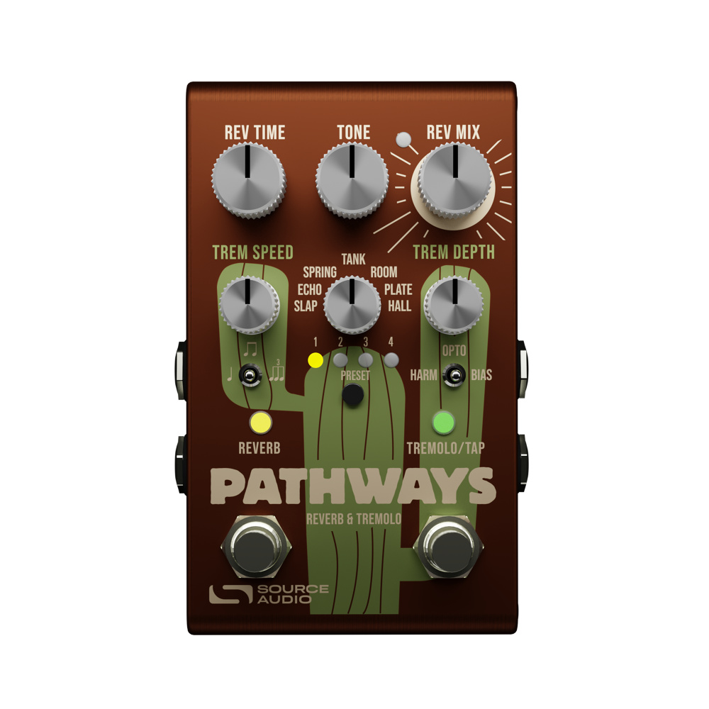 Source Audio ソースオーディオ SA281 PATHWAYS Reverb + Tremolo