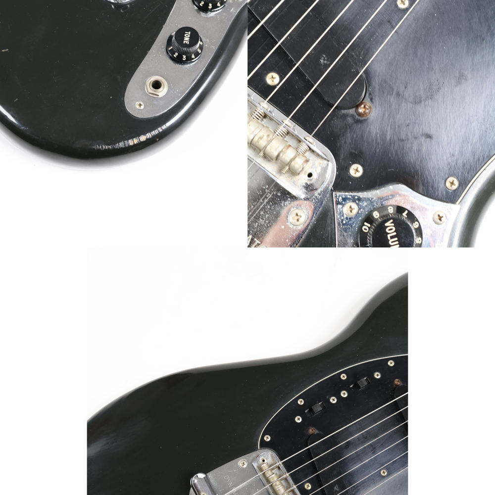 【中古】 Fender フェンダー Mustang Black ムスタング 1977年製、1978年製 エレキギター 傷
