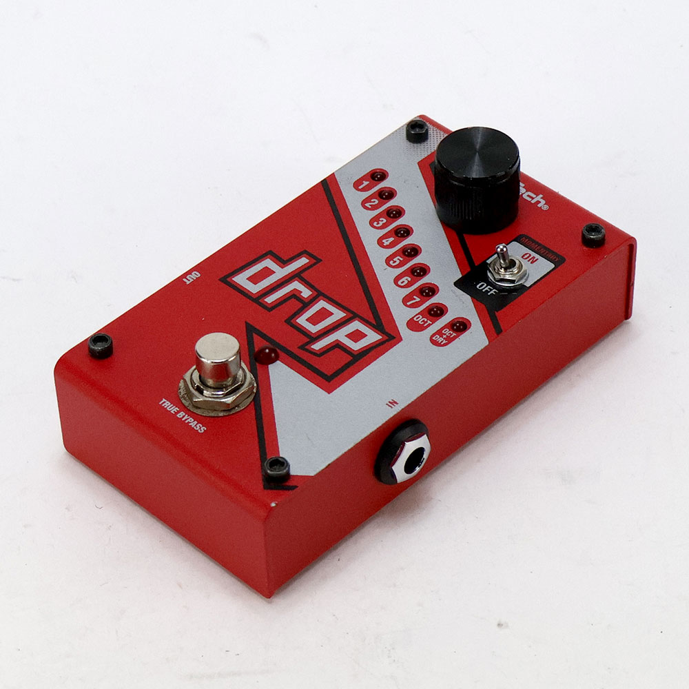 【中古】 ドロップリチューニングエフェクト DIGITECH Drop ギターエフェクター 全体
