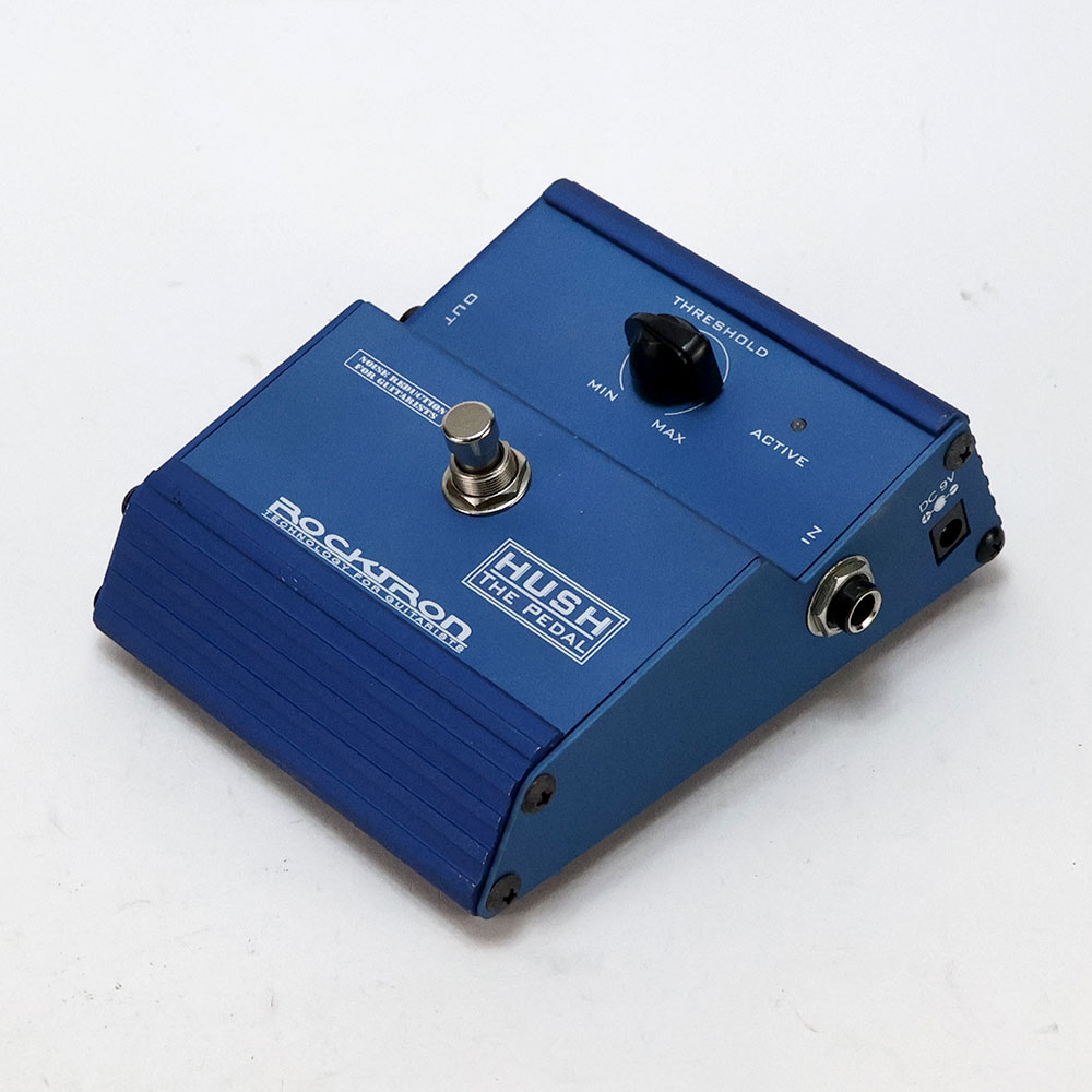 【中古】 ノイズリダクション エフェクター Rocktron HUSH THE PEDAL 全体