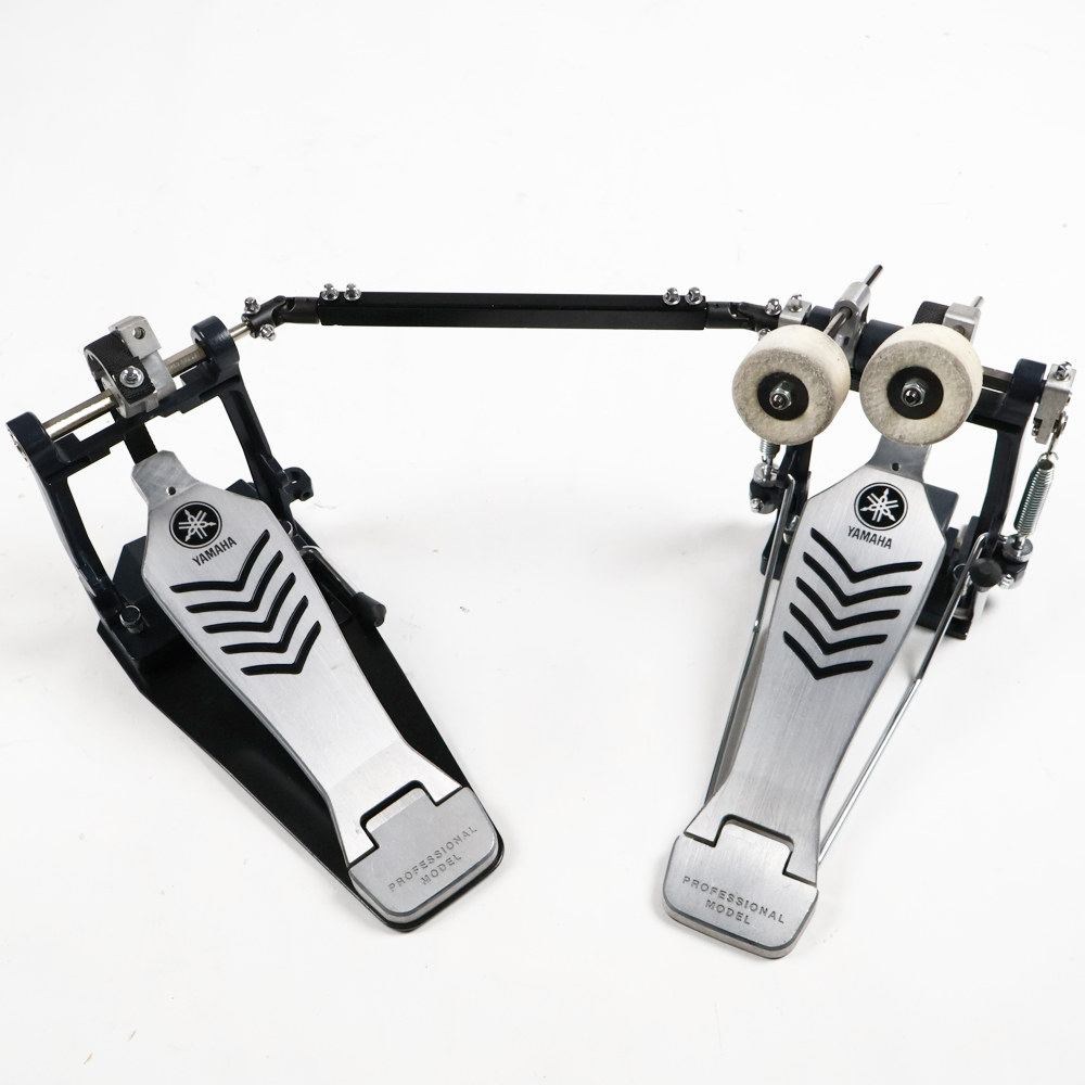 【中古】 ドラムツインペダル ヤマハ YAMAHA ナイロンベルトドライブ ドラムツインペダル