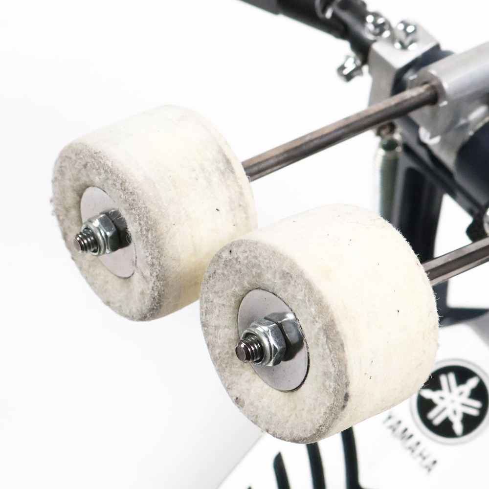 【中古】 ドラムツインペダル ヤマハ YAMAHA ナイロンベルトドライブ ドラムツインペダル ビーター