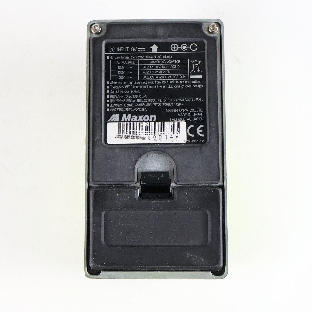 【中古】 ディストーション MAXON SD-9 Sonic Distortion 裏面