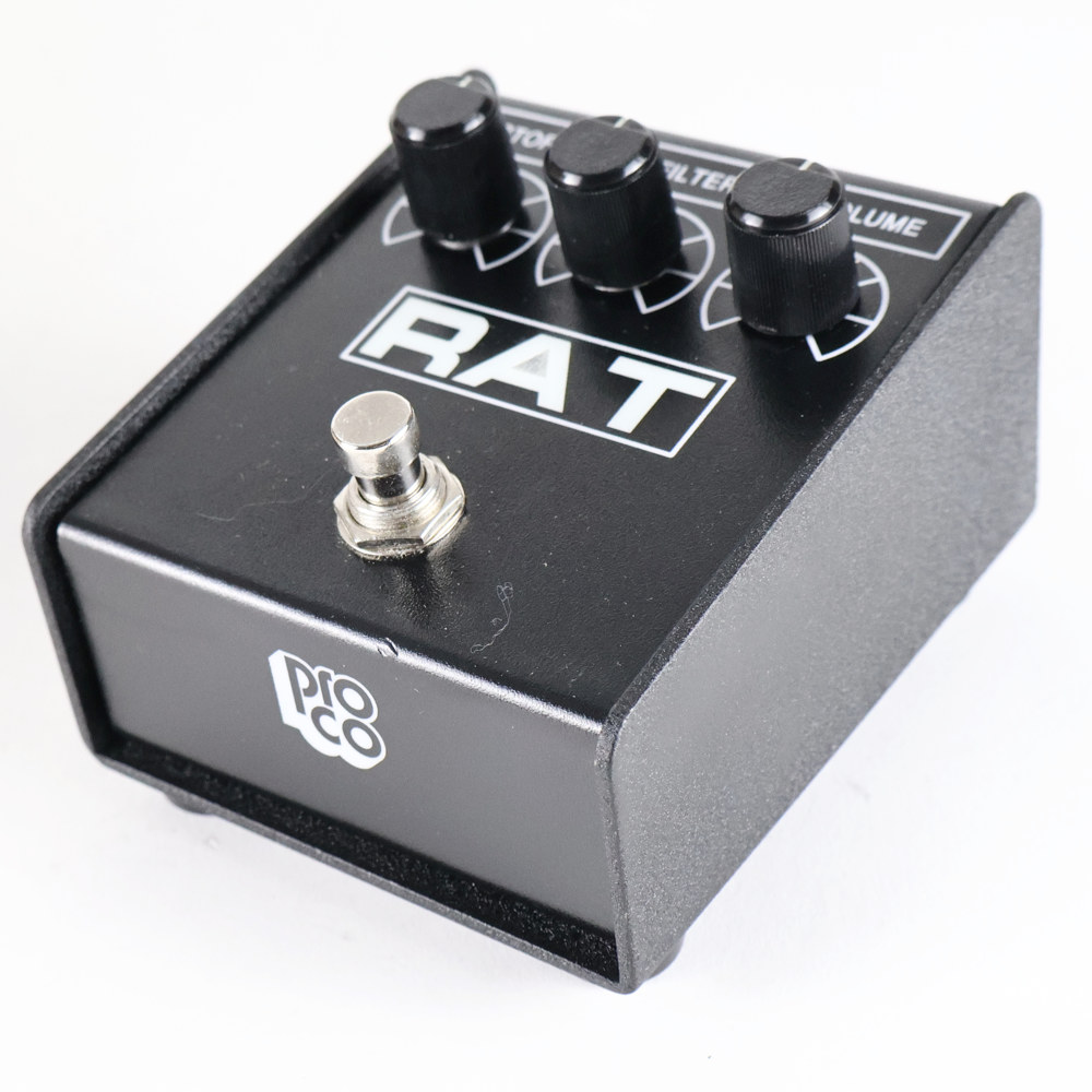 【中古】 ディストーション PROCO RAT2 エフェクター プロコ ラット RAT 側面