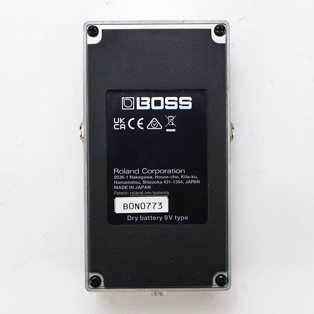【中古】 BOSS MT-2W WAZA CRAFT Metal Zone メタルゾーン ディストーション ギターエフェクター 裏面