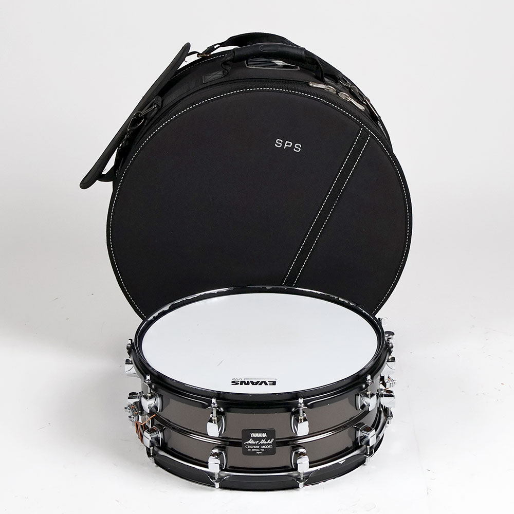 【中古】 スネアドラム ヤマハ YAMAHA SD-455SG Steve Gadd Signature Snare Drum 14x5.5 スチールシェル