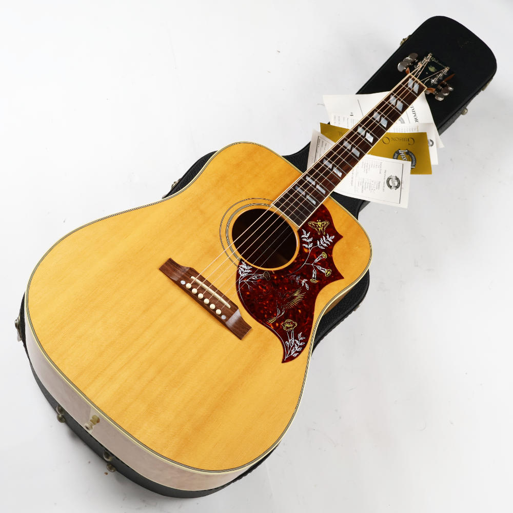 【中古】 エレキギター Gibson Custom Shop Humming Bird Quilted Maple Back & Side Natural 2001年製 ギブソン カスタムショップ ハミングバード キルトメイプル