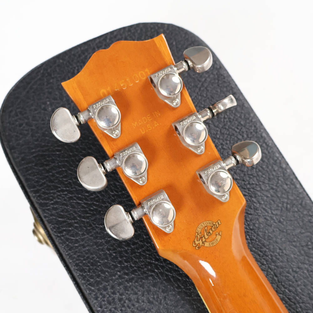 【中古】 エレキギター Gibson Custom Shop Humming Bird Quilted Maple Back & Side Natural 2001年製 ギブソン カスタムショップ ハミングバード キルトメイプル ヘッド裏画像